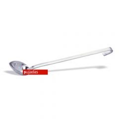 Professional one piece perforated deep spoon