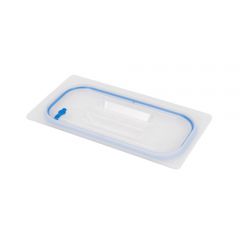 Polypropylene hermetic lids with overmolded gasket