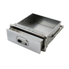 Stainless steel knocking drawer - PRI3074