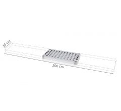 30 cm deep Aluplast shelf tab - BRE203