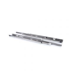 Stainless steel three part drawer slide