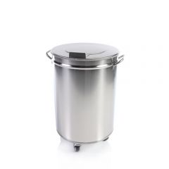 Stainless steel kitchen bin