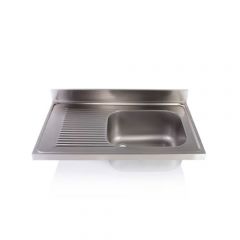 Simple sink unit with drain, without legs - IPA1006015425B