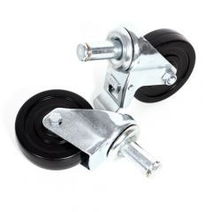 Wheel kit for chrome plated shelf - S203