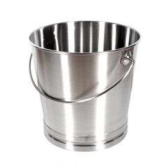Stainless steel bucket with scale ECO - S731