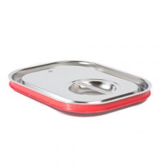 Stainless steel silicon seal GN Lids - SGNF12SZ