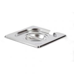 Stainless steel GN Lids with spoon split - SGNF16K